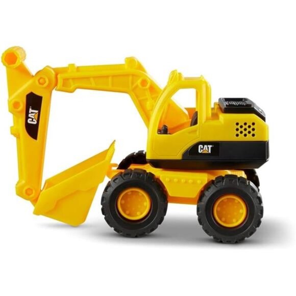 Construction Toys,Construction Fleet 10"Excavator Toy–Ages 3+ Real Working Parts - Picture 5 of 7